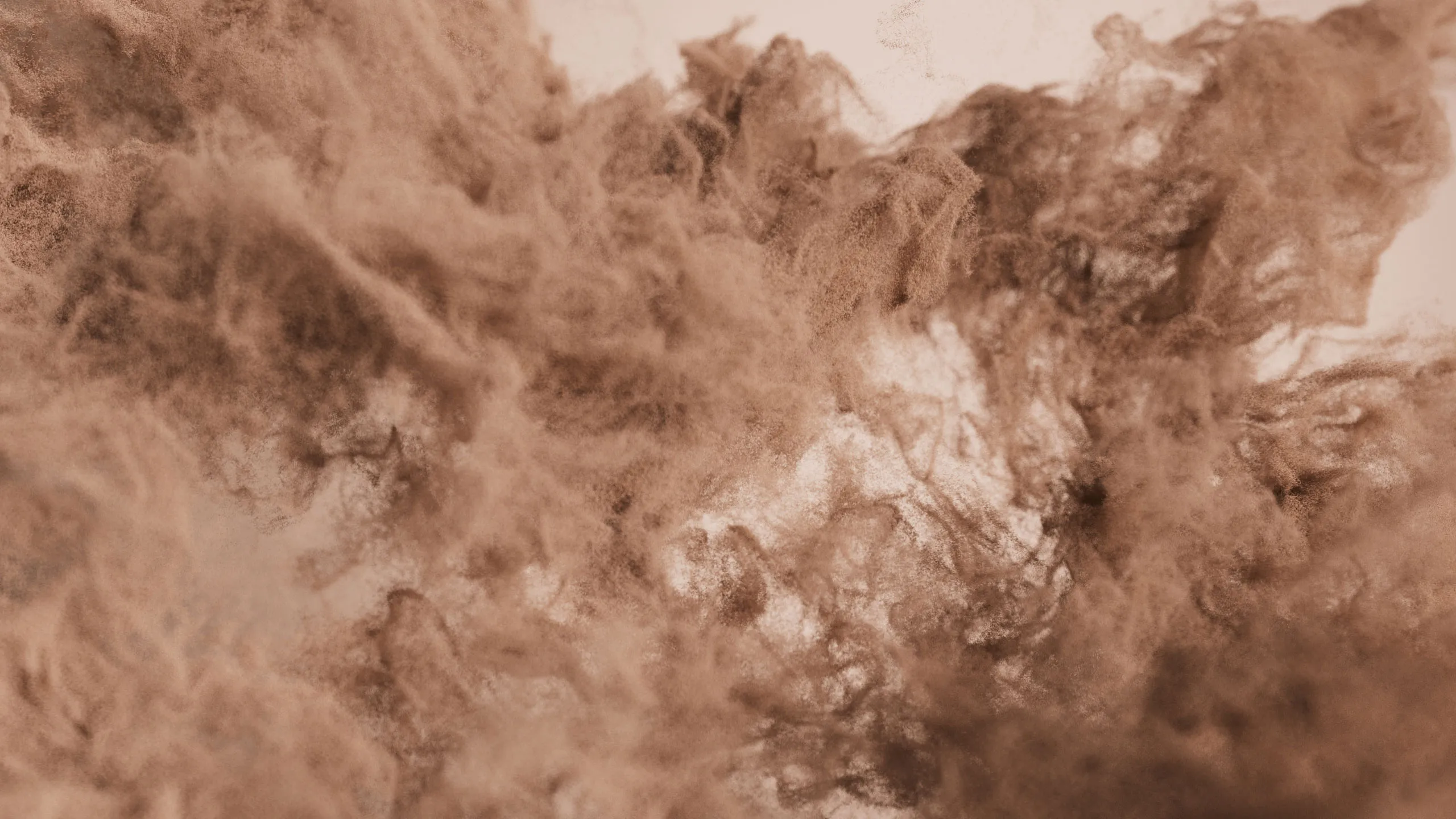 Bronze powder burst, micronization simulation for Hera Black Cushion