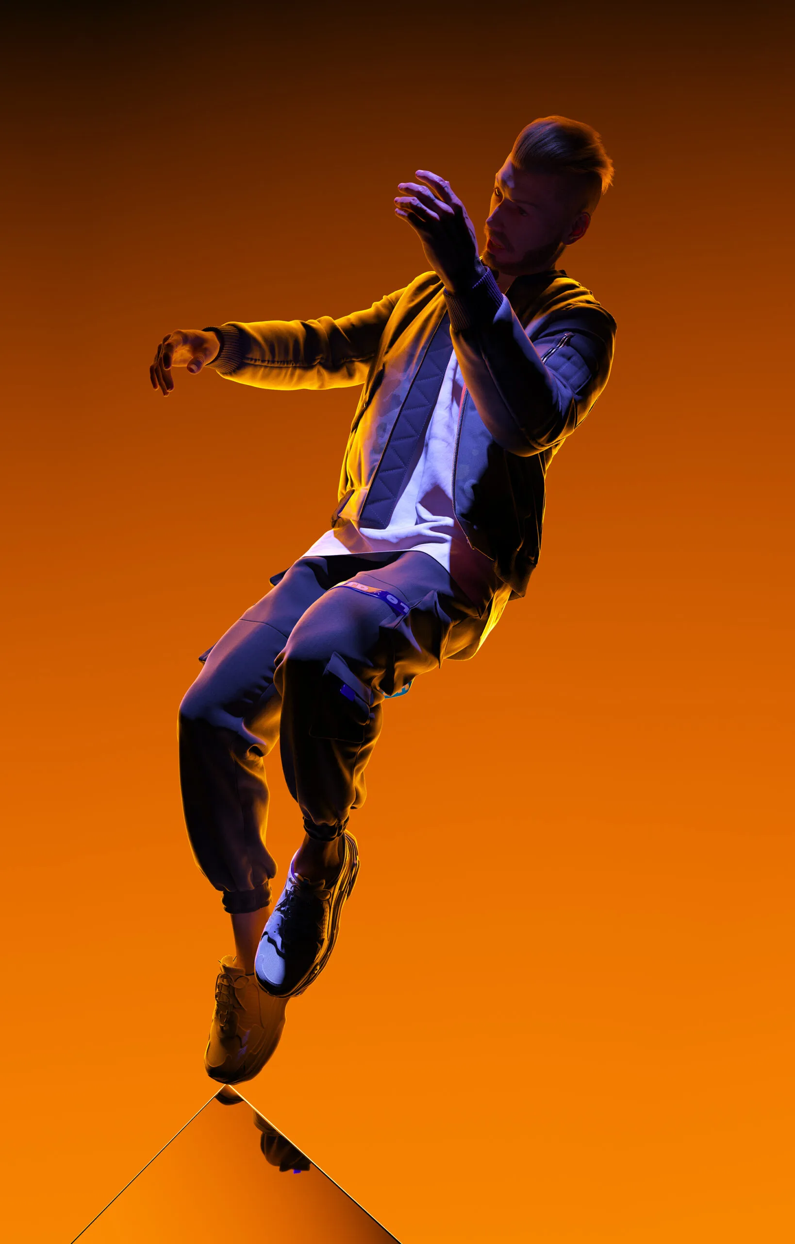 Zero Gravity — Self Portrait