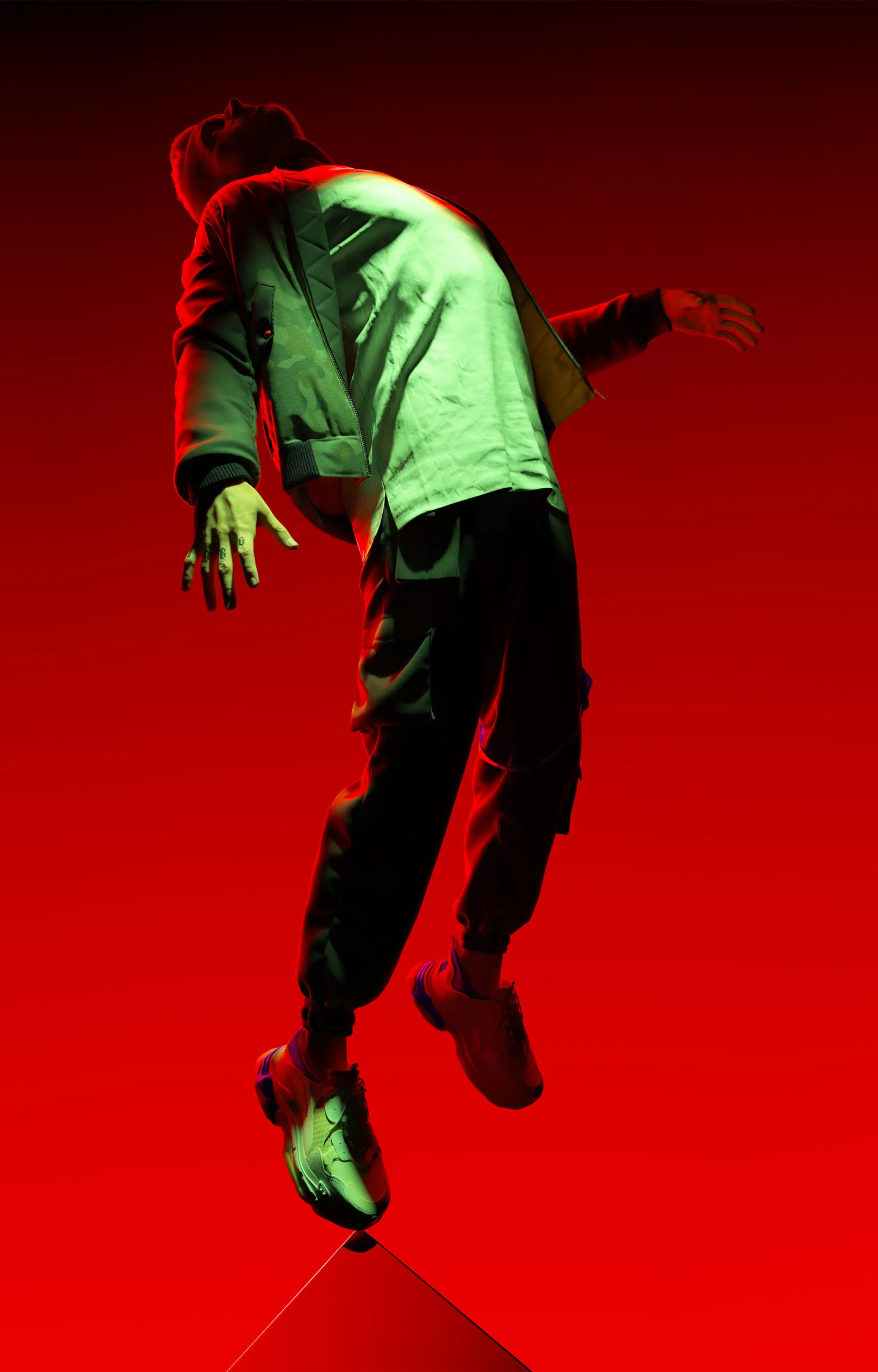 Zero Gravity — Self Portrait